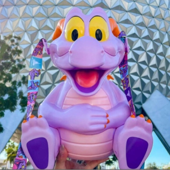✨ Disney Parks Figment Popcorn Bucket 40th EPCOT Celebration ✨ - Picture 1 of 8